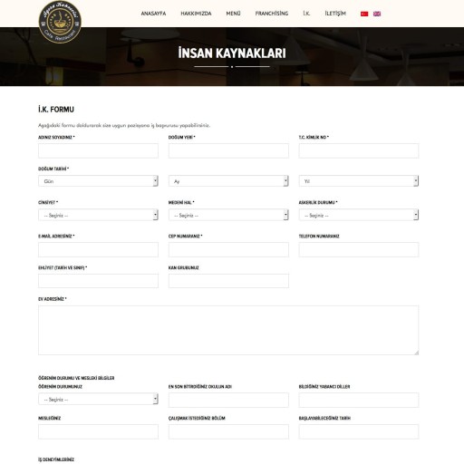 Agora Kahvecisi Kurumsal Web Sitesi