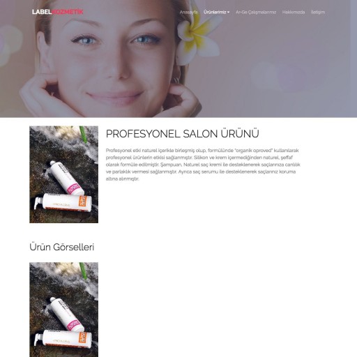 Label Kozmetik E-Ticaret Web Sitesi