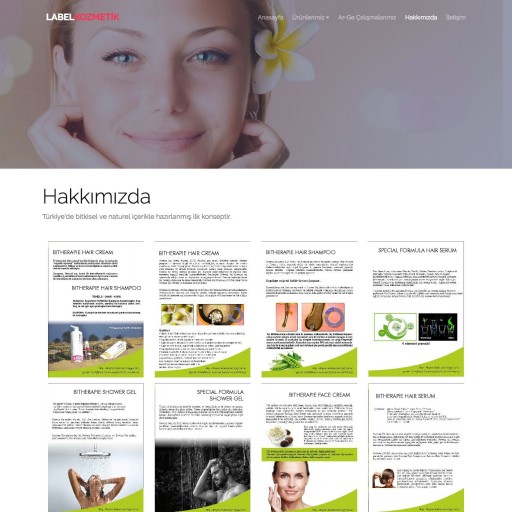Label Kozmetik E-Ticaret Web Sitesi