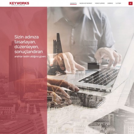KeyWorks Kurumsal Websitesi