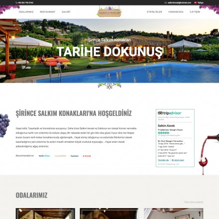 Şirince Salkım Konak Websitesi